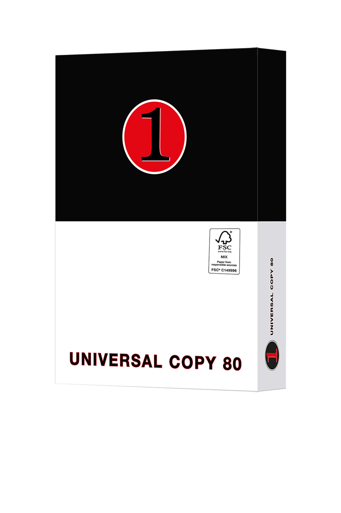 Папір для друку EINS UNIVERSAL COPY A4, 80 г/м2, 500 арк., білий